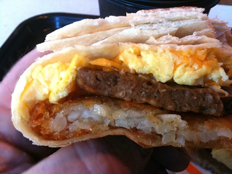 Taco Bell Breakfast Crunchwrap