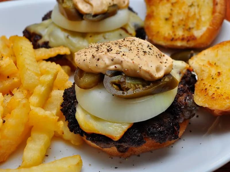 Five Guys Classic Cheeseburger Combo