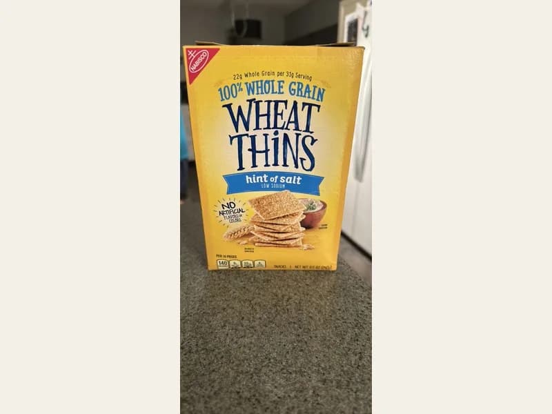 Wheat Thins Hint of Salt Wheat Thins